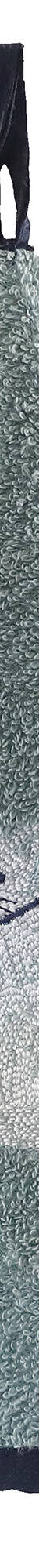 Essuie-mains éponge brodé chats - lot de 2 (gris) Essuie-mains éponge brodé chats - lot de 2 (gris)